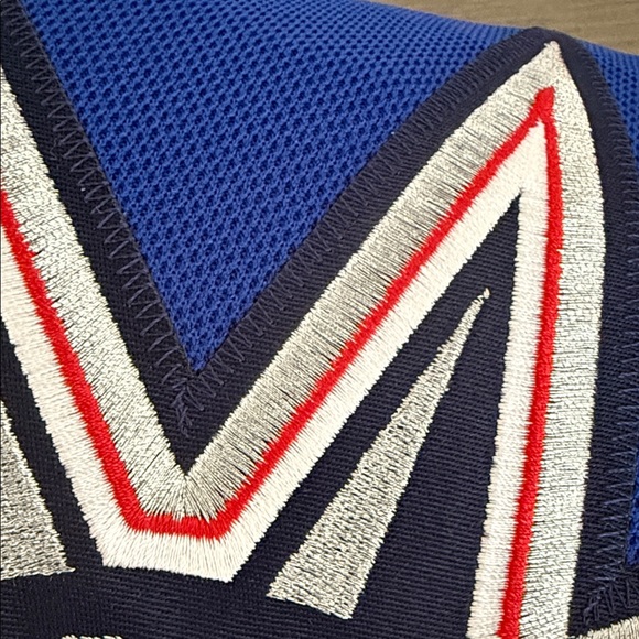 NWT Adidas Rangers Blue and Red Hockey Jersey-52 - Picture 8 of 9